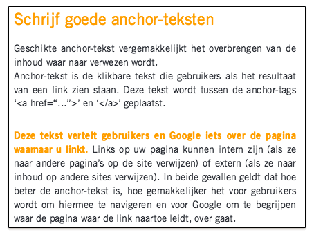 Beschrijvende links