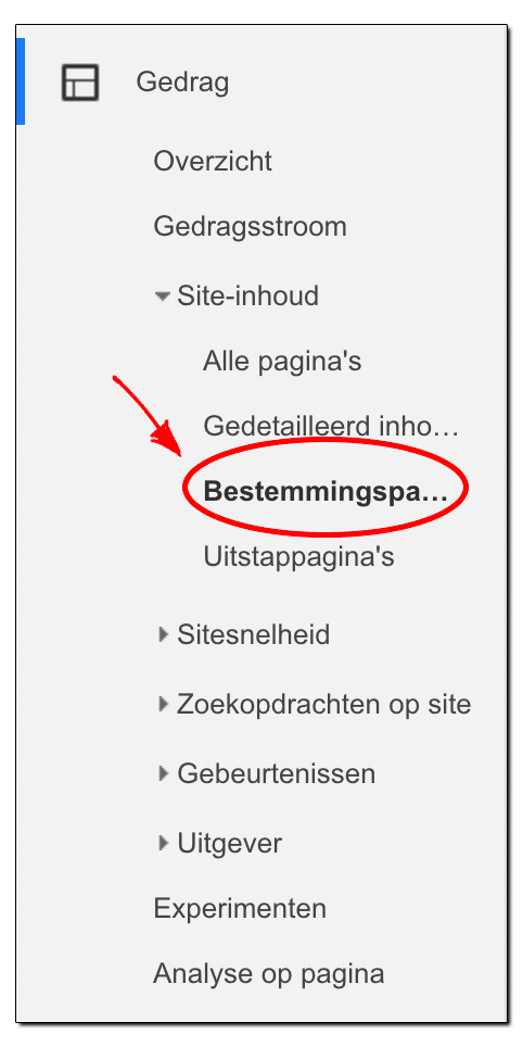 Hoe meet je de bezoekers aantallen van 1 specifieke pagina in je website?