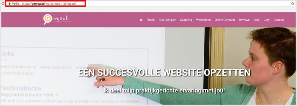 Goede URL voor je webtekst